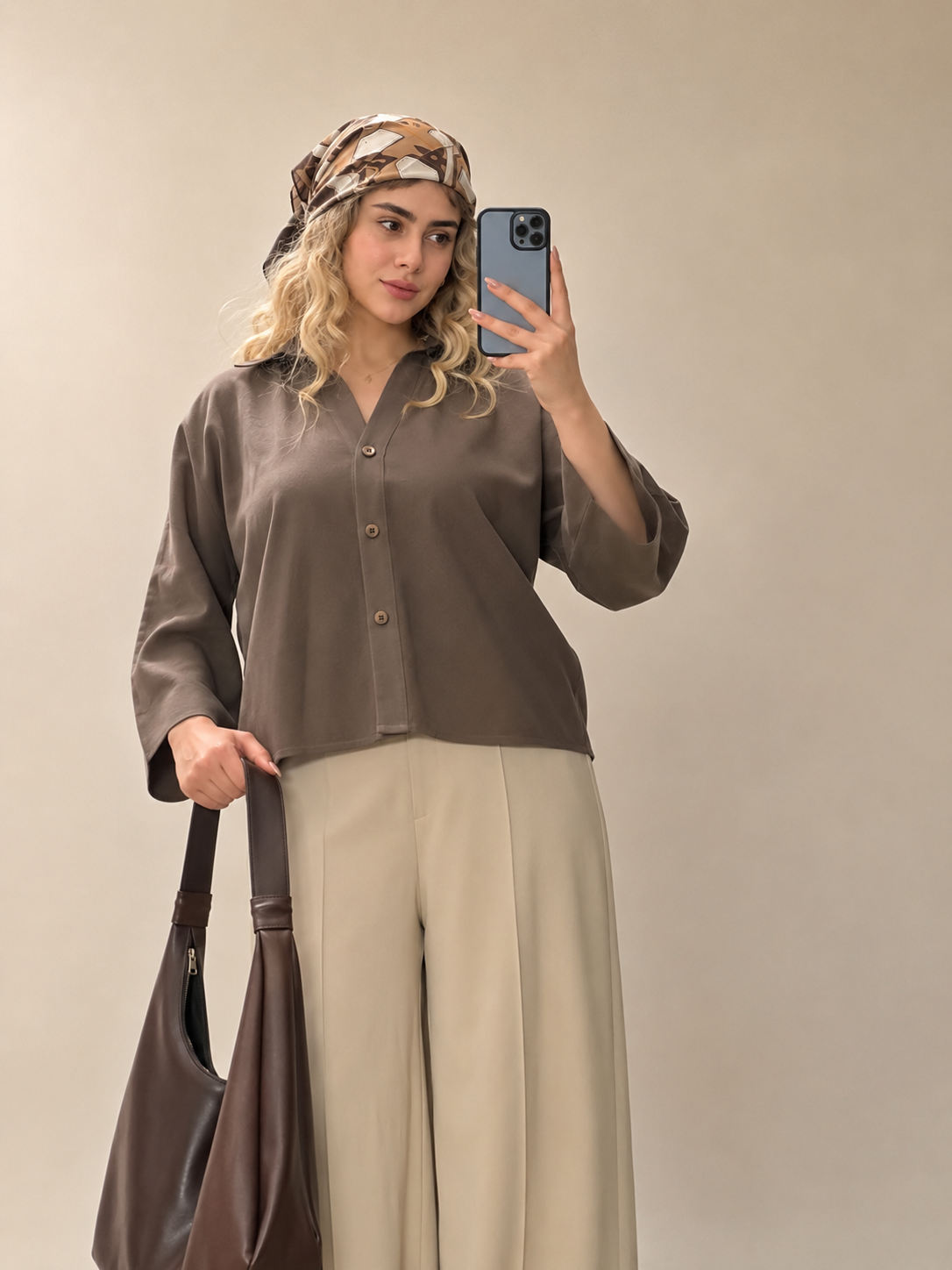 شومیز سیلک لیورا | Liora Silk Shirt